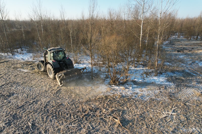 Mulczowanie terenów